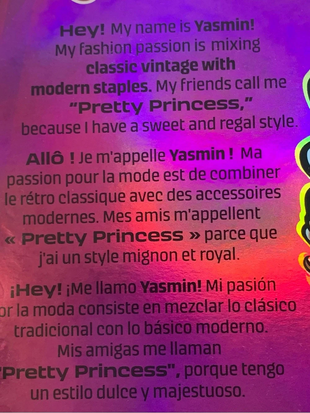 Bratz always yasmin